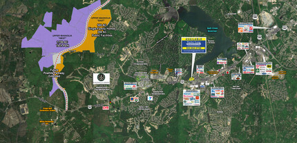 14400 Hull Street Rd, Chesterfield, VA - aerial  map view - Image1