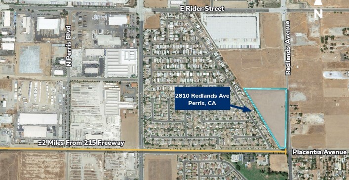 2810 Redlands Ave, Perris, CA for sale - Building Photo - Image 1 of 5