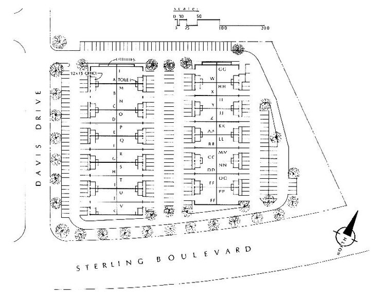 201 Davis Dr, Sterling, VA for lease - Site Plan - Image 2 of 3