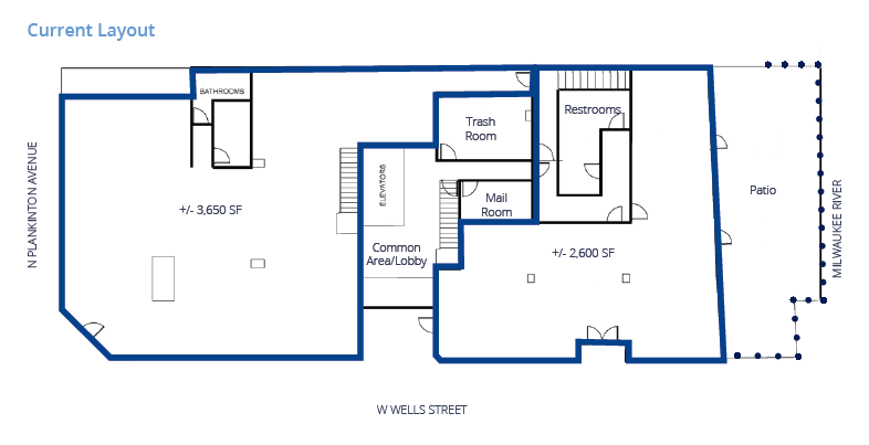 106-108 W Wells St, Milwaukee, WI for lease - Building Photo - Image 2 of 9