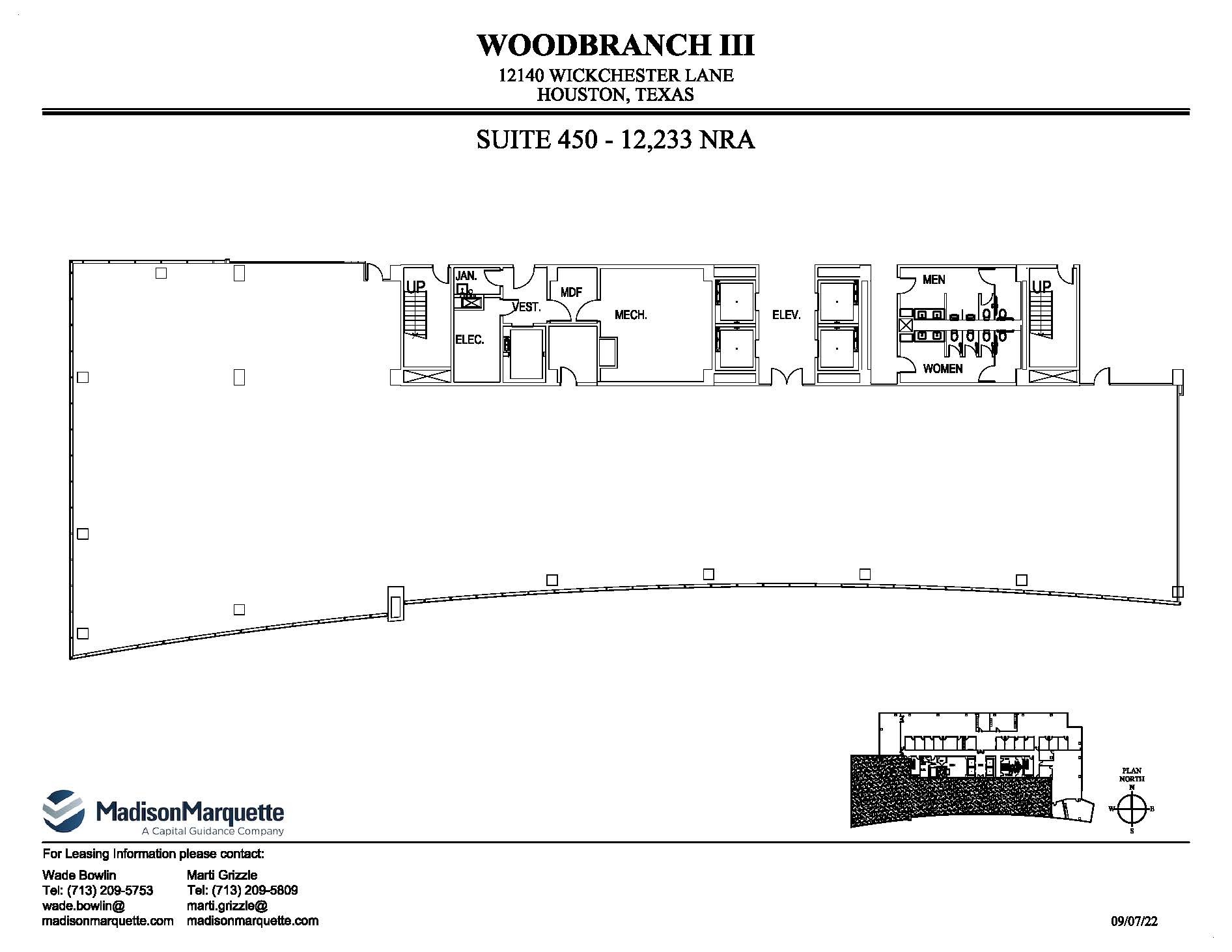 12140 Wickchester Ln, Houston, TX for lease Floor Plan- Image 1 of 5