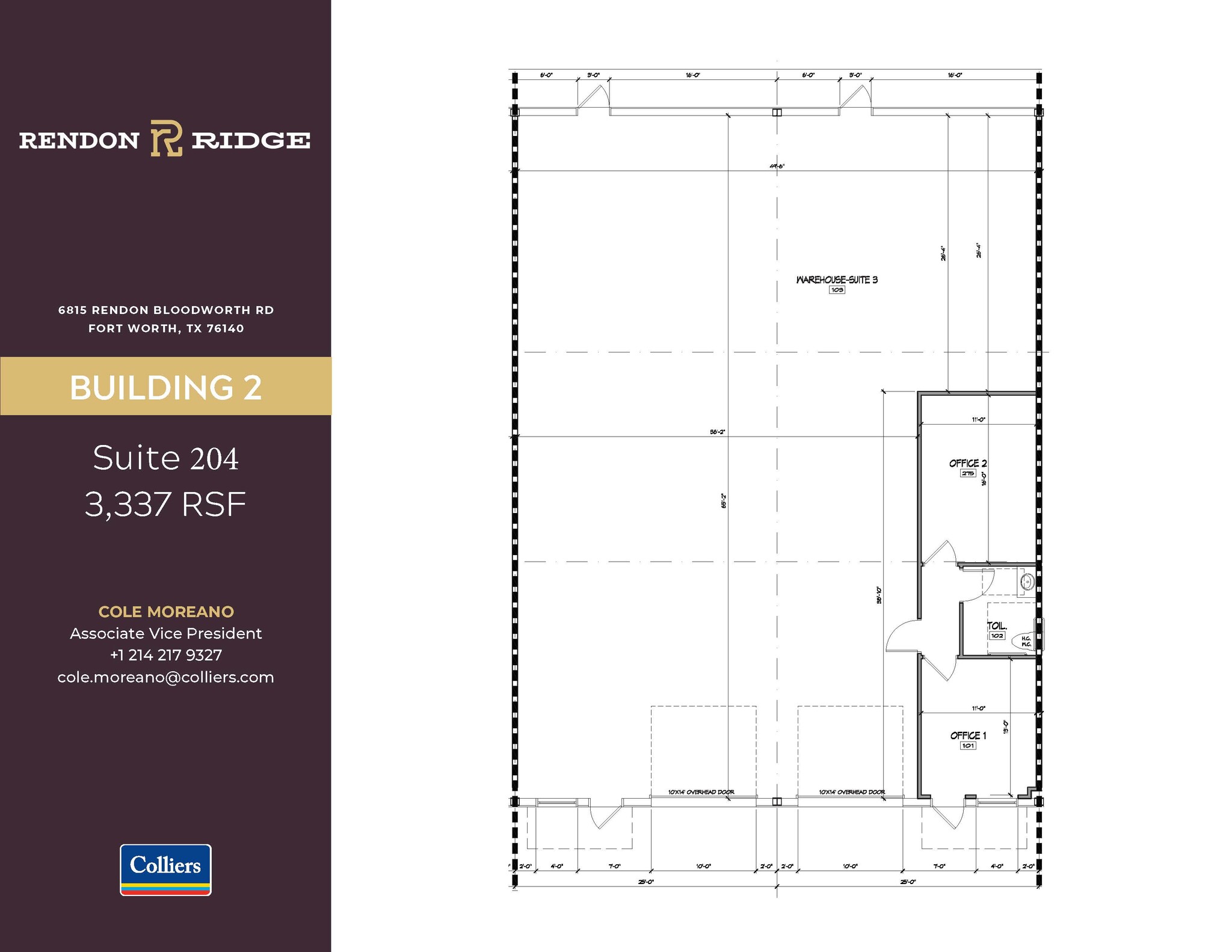 6815 Rendon Bloodworth Rd, Fort Worth, TX for lease Building Photo- Image 1 of 3