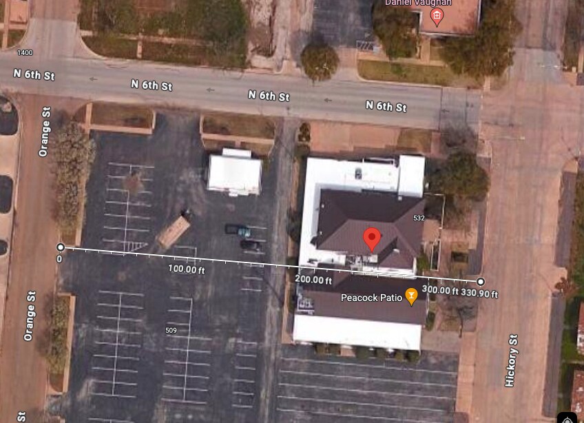 542 Hickory St, Abilene, TX for sale Aerial- Image 1 of 1