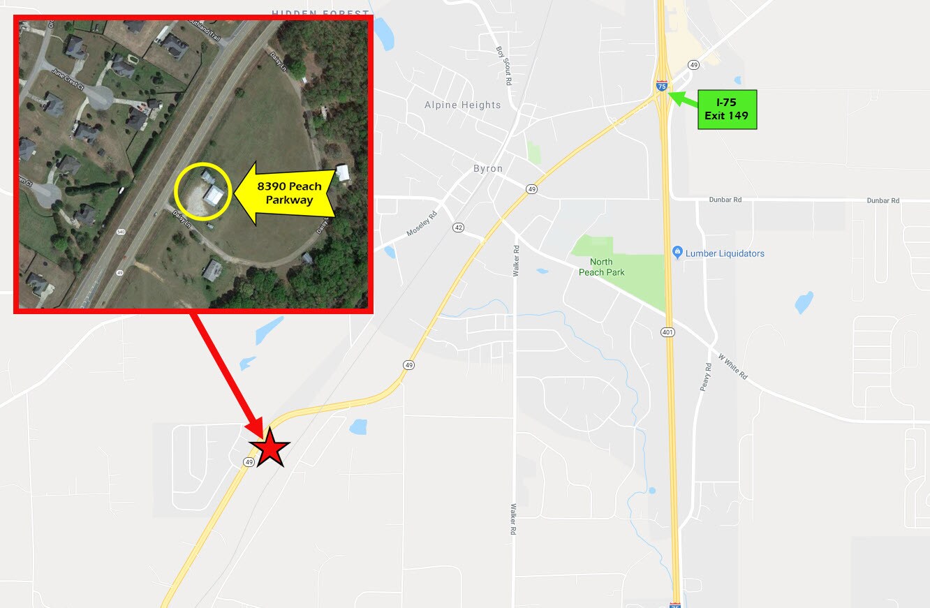 8390 Peach Pky, Byron, GA for sale Building Photo- Image 1 of 1