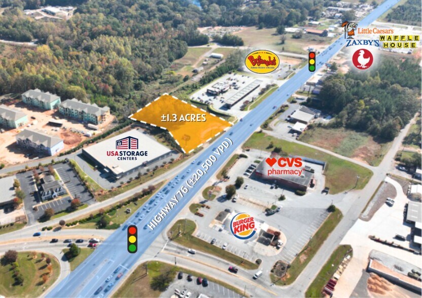 7624 US-76, Pendleton, SC for sale - Building Photo - Image 1 of 1