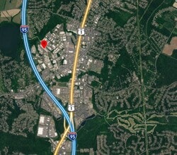 230 Industrial Dr, Fredericksburg, VA for lease Map- Image 1 of 5