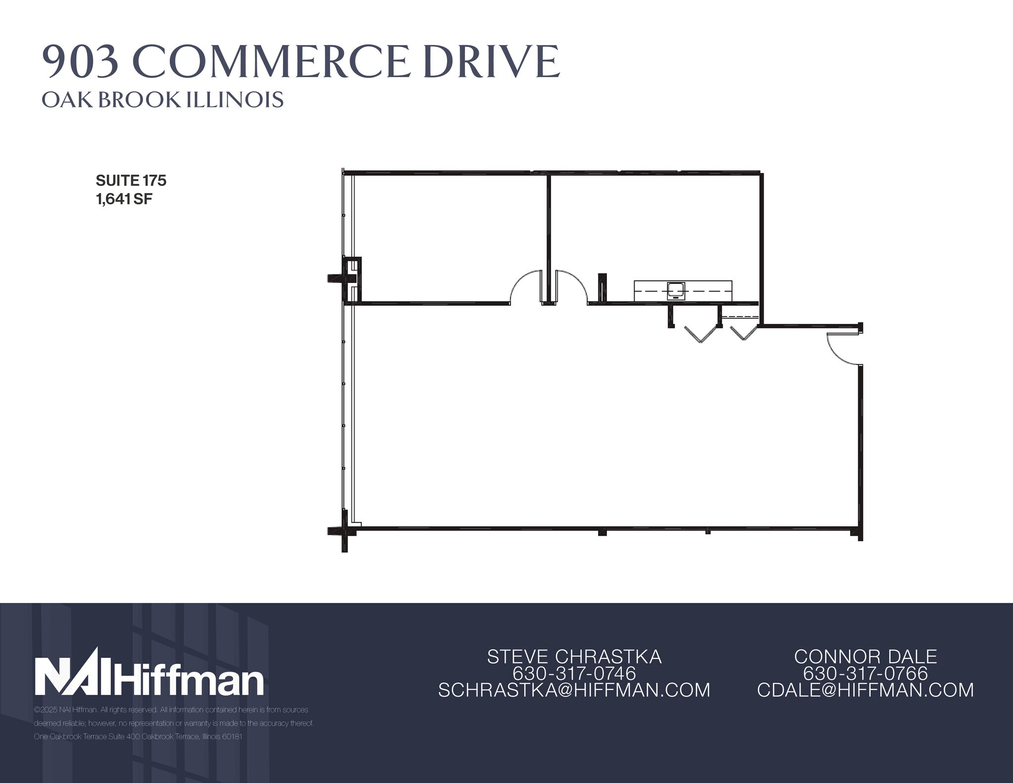 903 Commerce Dr, Oak Brook, IL for lease Floor Plan- Image 1 of 1