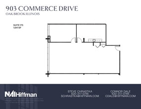 903 Commerce Dr, Oak Brook, IL for lease Floor Plan- Image 1 of 1