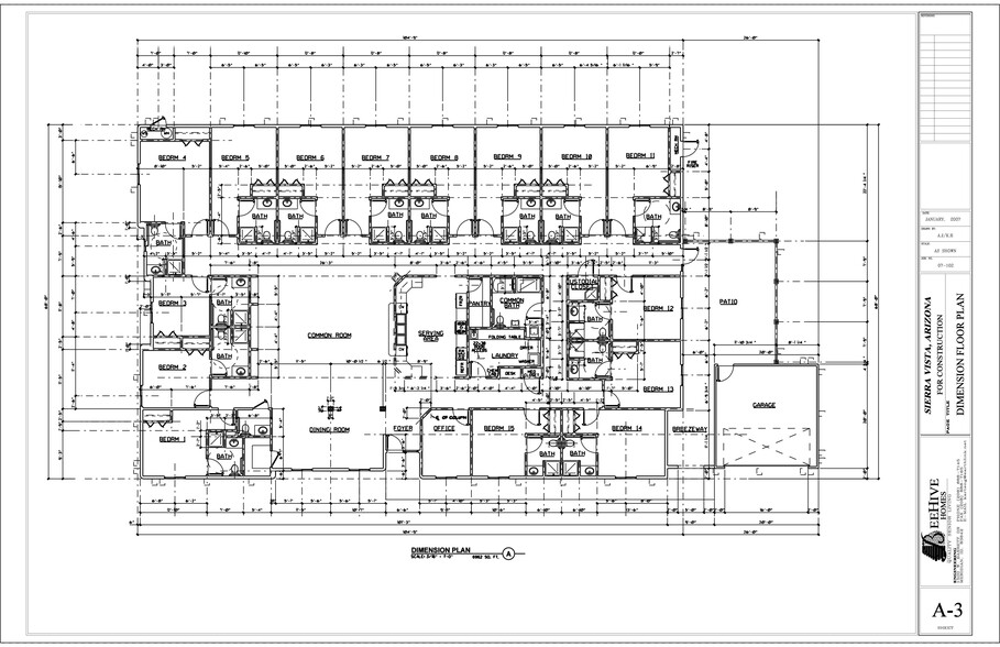 4110 E Anderson St, Sierra Vista, AZ for sale - Floor Plan - Image 3 of 19