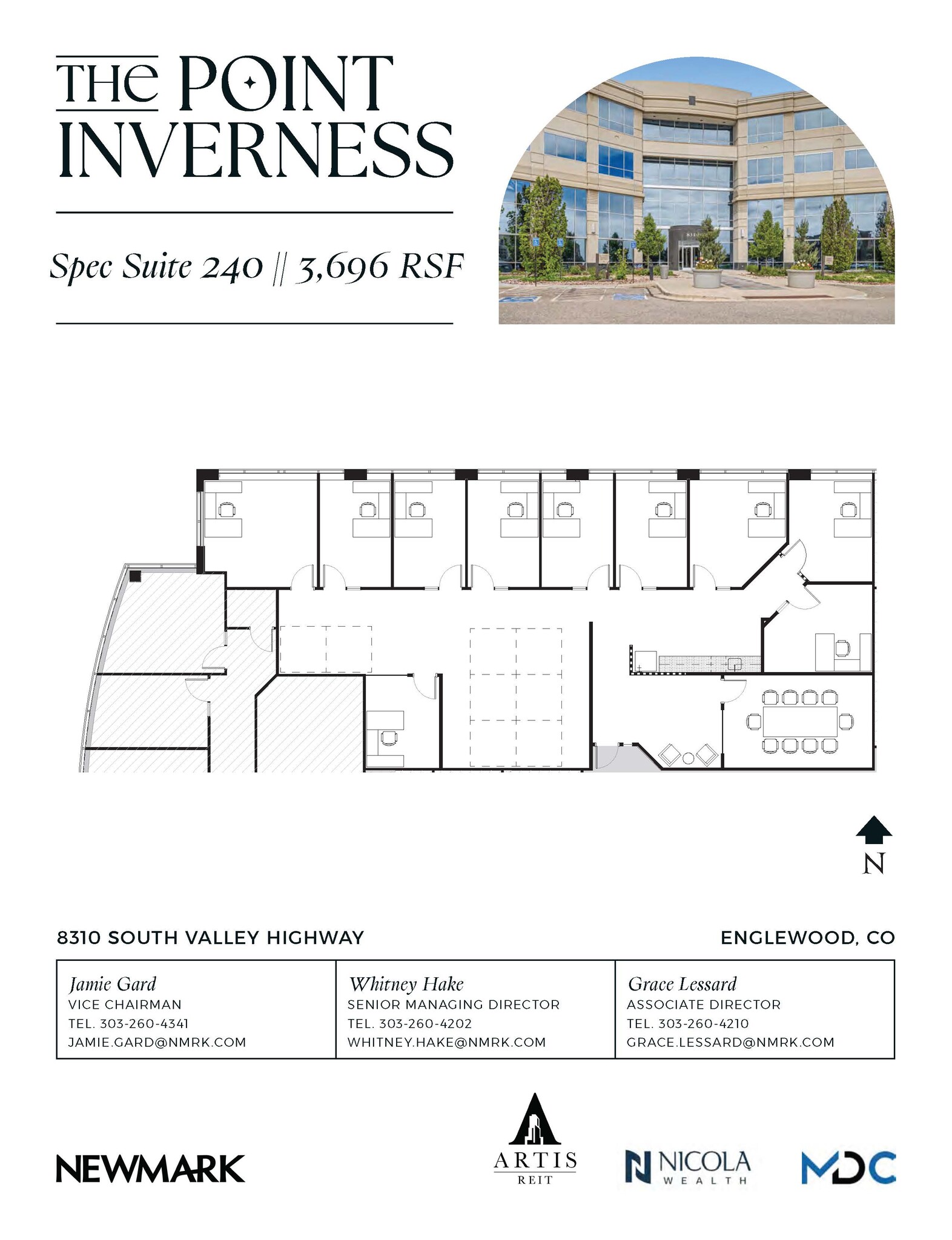 8310 S Valley Hwy, Englewood, CO for lease Floor Plan- Image 1 of 1