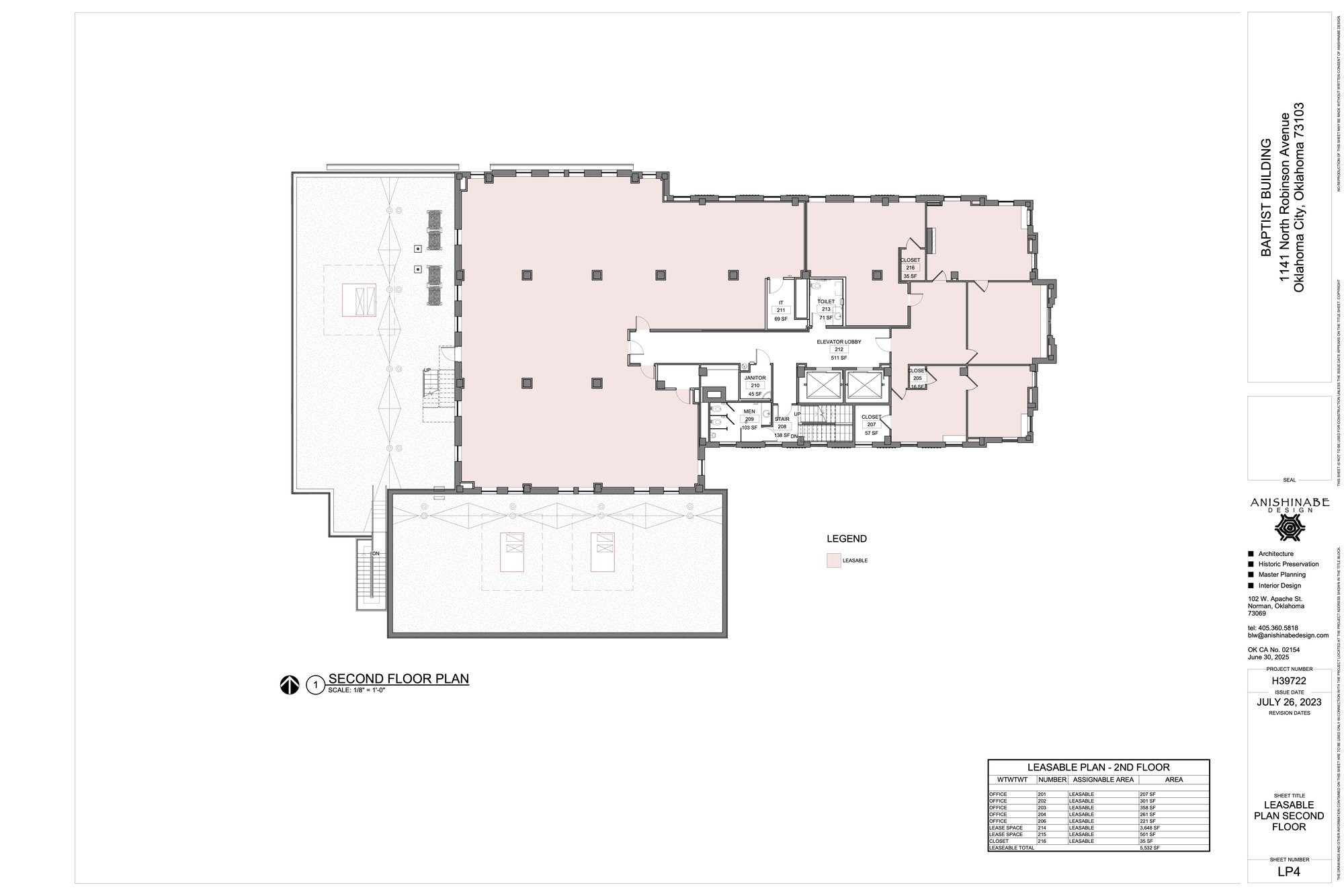 1141 N Robinson Ave, Oklahoma City, OK for lease Floor Plan- Image 1 of 1