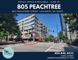 805 Peachtree St NE, Atlanta GA - Loft