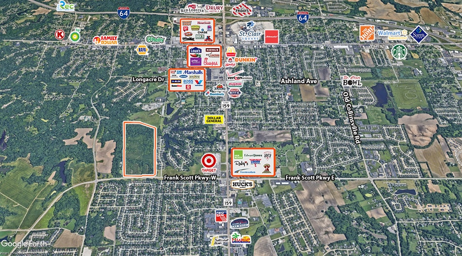 481 Frank Scott Pky W, Belleville, IL for sale - Building Photo - Image 2 of 2