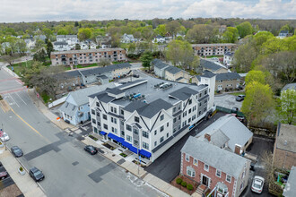 243 Bussey St, Dedham, MA - aerial  map view