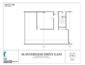 56 Inverness Dr E, Englewood, CO for lease Floor Plan- Image 2 of 2