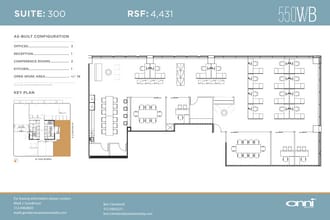 550 W Van Buren St, Chicago, IL for lease Floor Plan- Image 1 of 1