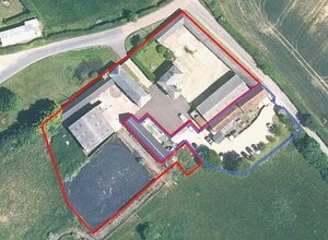 Chalk Hl, Luton, BDF - Aerial map view