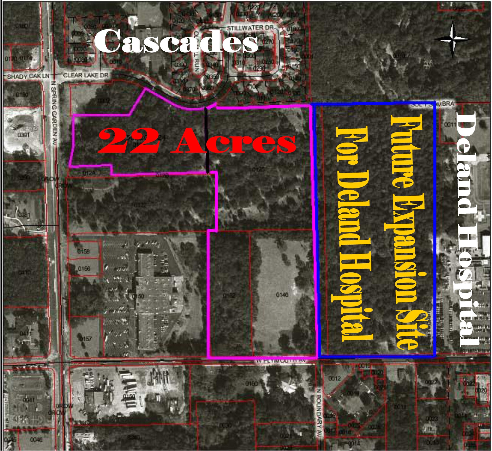 N SPRING GARDEN Ave, Deland, FL for sale Plat Map- Image 1 of 1