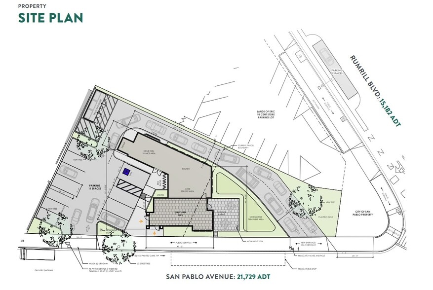 14555 San Pablo Ave, San Pablo, CA for lease - Site Plan - Image 2 of 3