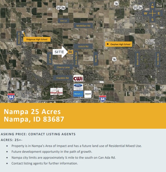 Can Ada Rd., Nampa, ID for sale - Primary Photo - Image 1 of 1