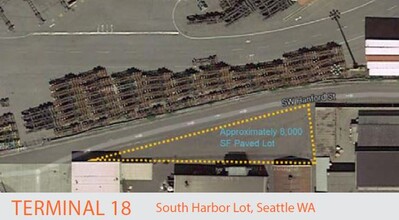 3420 13th Avenue Southwest, Seattle, WA - aerial  map view