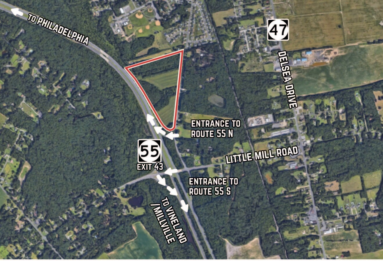 5 S Broad St, Franklinville, NJ 08322 Land for Sale