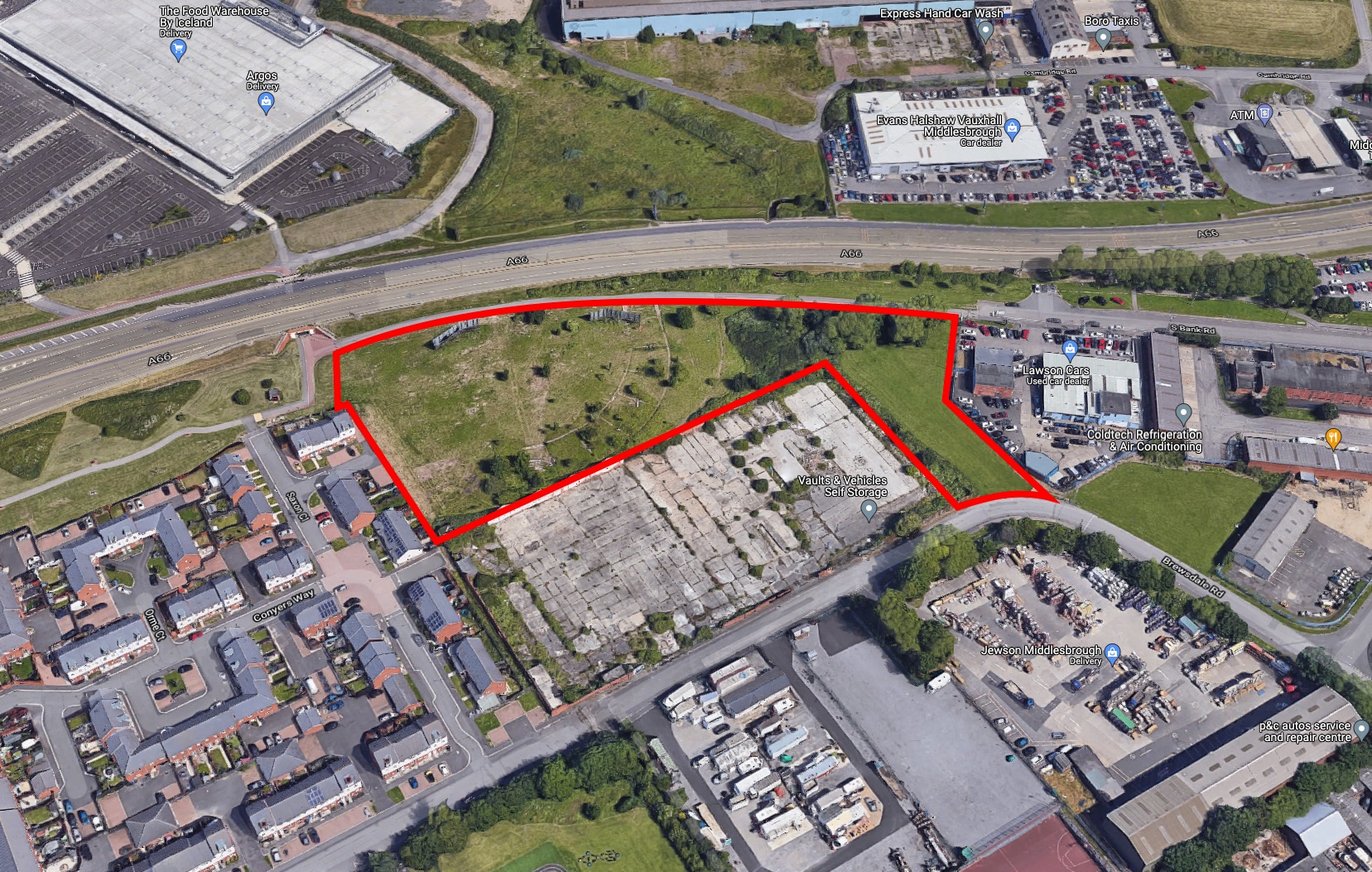 Brewsdale Road Rd, Middlesbrough for sale Aerial- Image 1 of 1