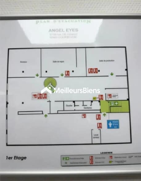 Flex in Courbevoie for lease - Floor Plan - Image 3 of 8