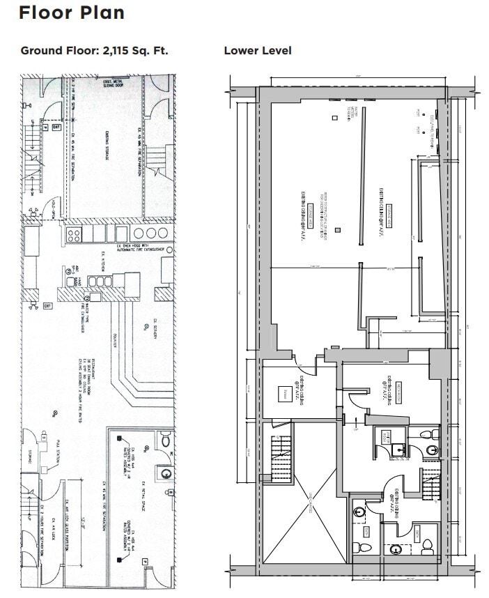 171 King St E, Toronto, ON for lease Floor Plan- Image 1 of 1