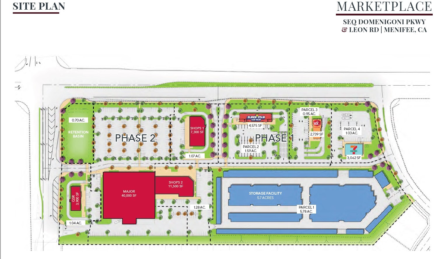 SEC Domenigoni Rd & Leon Rd, Winchester, CA for lease Building Photo- Image 1 of 1