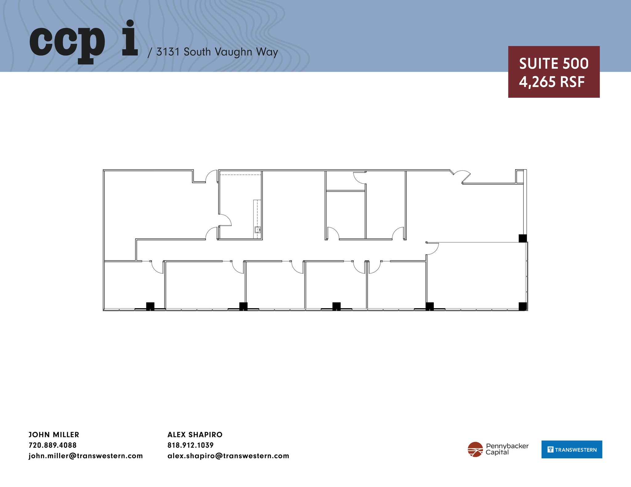 3131 S Vaughn Way, Aurora, CO for lease Site Plan- Image 1 of 1