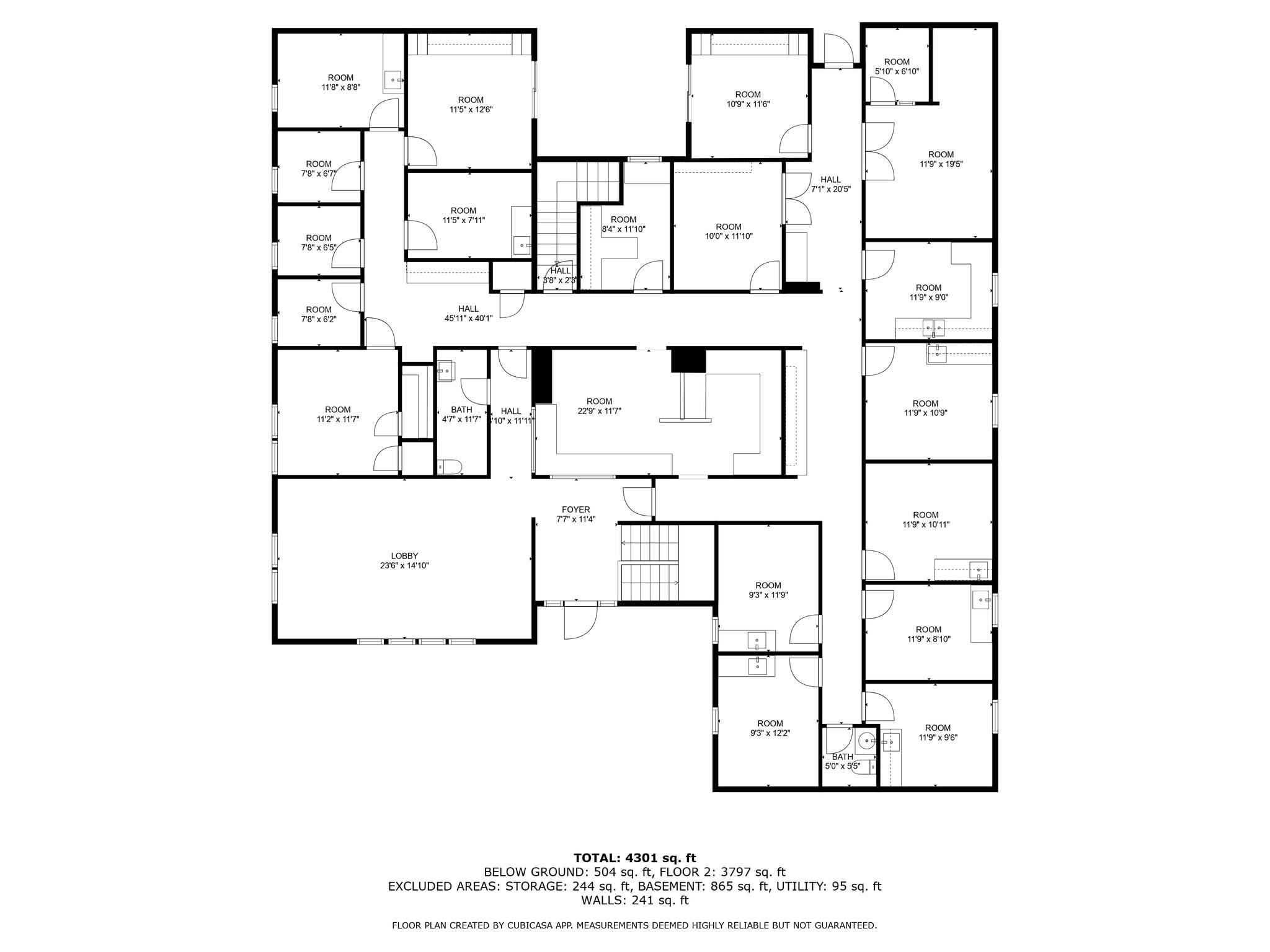515 N Summit St, Arkansas City, KS for lease Floor Plan- Image 1 of 2
