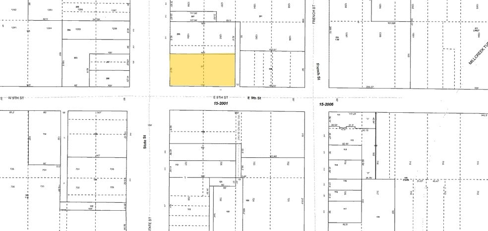 901 State St, Erie, PA for sale - Plat Map - Image 2 of 3