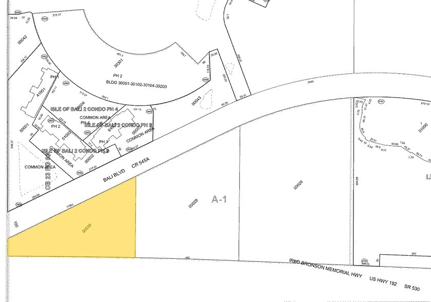17981 W Space Coast Pky, Winter Garden, FL for sale - Plat Map - Image 1 of 1