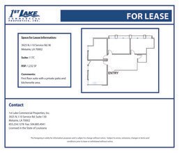 3925 N I-10 Service Rd, Metairie, LA for lease Floor Plan- Image 1 of 1