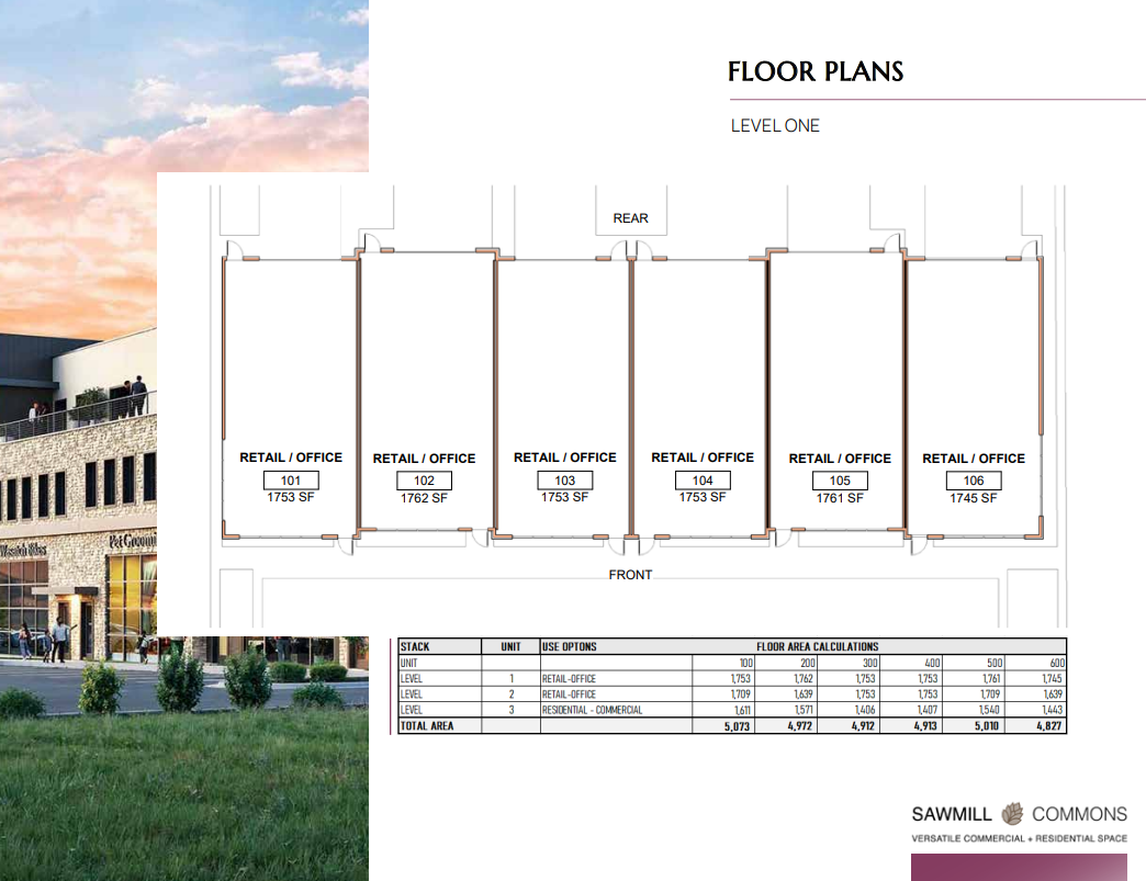 2191 South Sawmill Blvd, Heber City, UT 84032 - Unit 100 -  - Floor Plan - Image 1 of 1