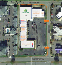 1100-1136 London Blvd, Portsmouth, VA - aerial  map view