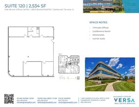 2707 Butterfield Rd, Oak Brook, IL for lease Floor Plan- Image 1 of 1