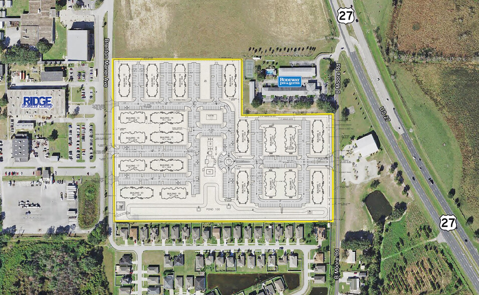 B Moore, Winter Haven, FL for sale - Site Plan - Image 1 of 6