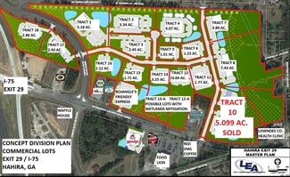 More details for 750 GA Highway 122, Hahira, GA - Land for Sale