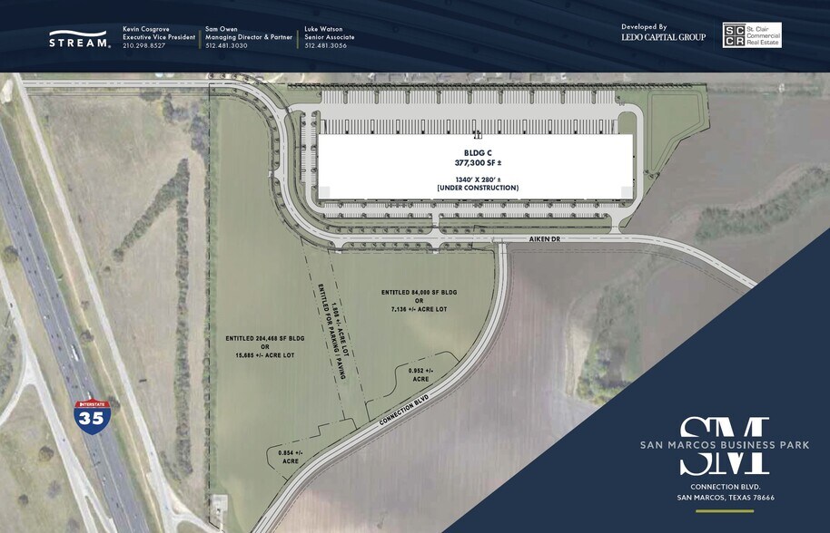 Connection Blvd, San Marcos, TX for sale - Building Photo - Image 1 of 3