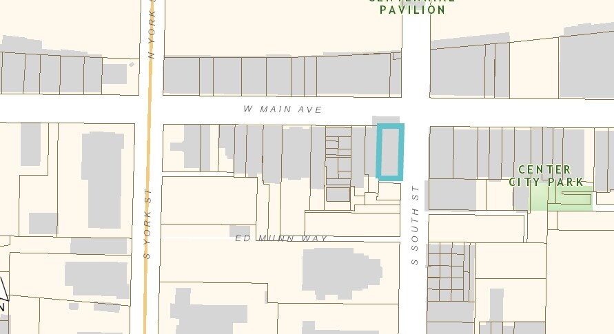 201-207 W Main St, Gastonia, NC for sale Plat Map- Image 1 of 1
