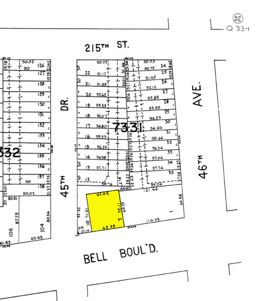 4557 Bell Blvd, Bayside, NY for lease - Plat Map - Image 2 of 4