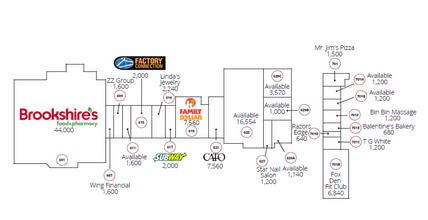 601-701 Palo Pinto St, Weatherford, TX for lease Floor Plan- Image 1 of 1