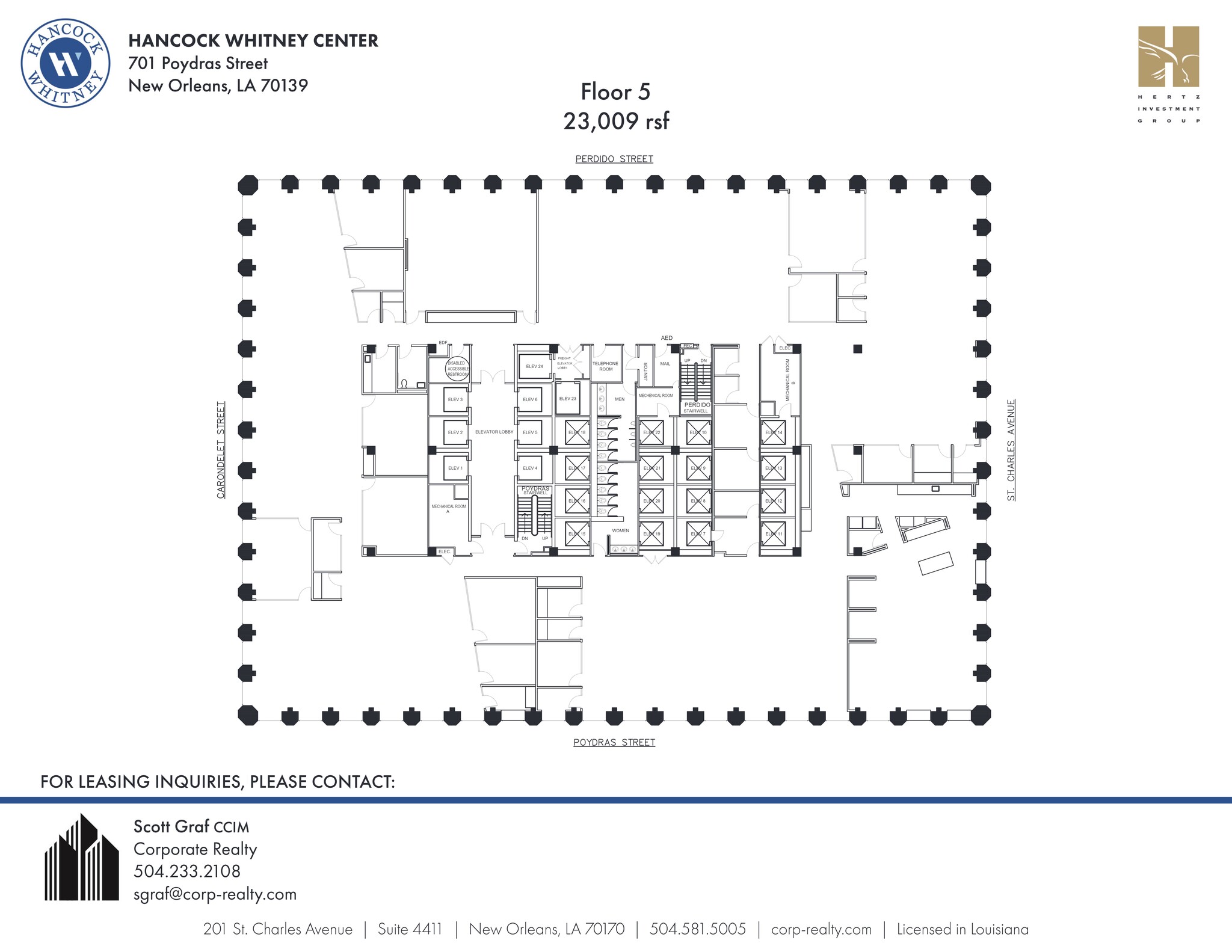 701 Poydras St, New Orleans, LA for lease Site Plan- Image 1 of 1