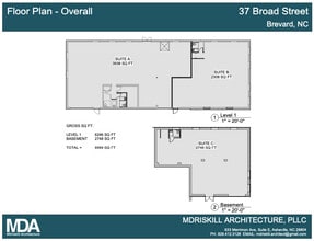 37 N Broad St, Brevard, NC for lease Floor Plan- Image 1 of 1