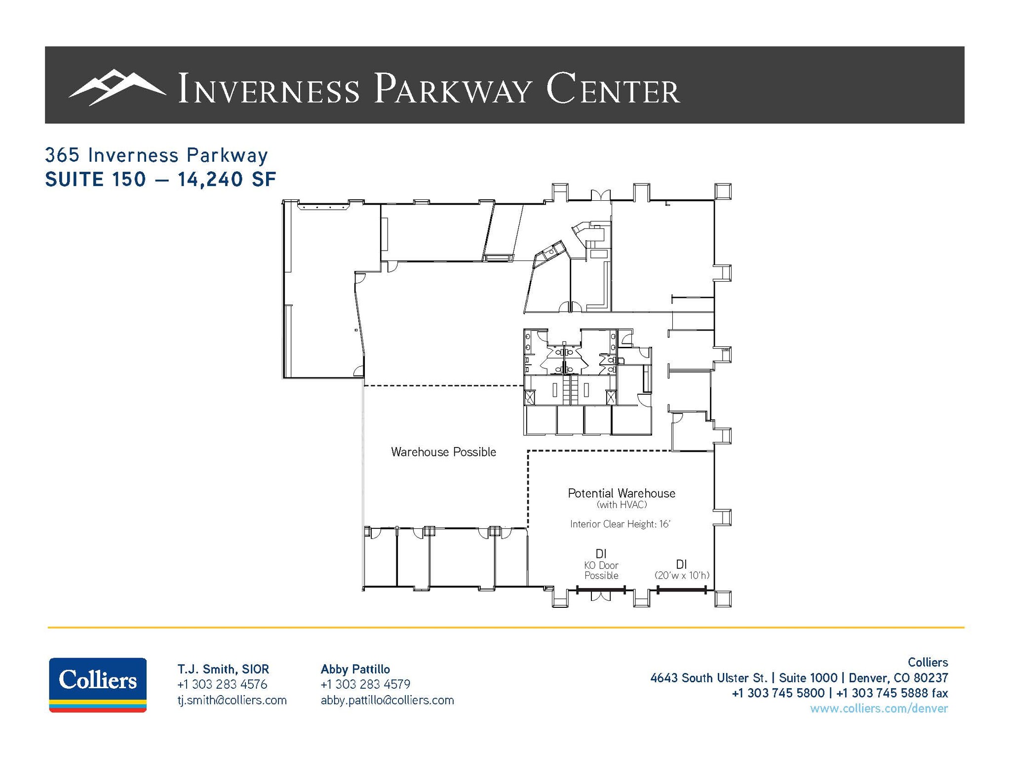 367 Inverness Pky, Englewood, CO for lease Floor Plan- Image 1 of 1