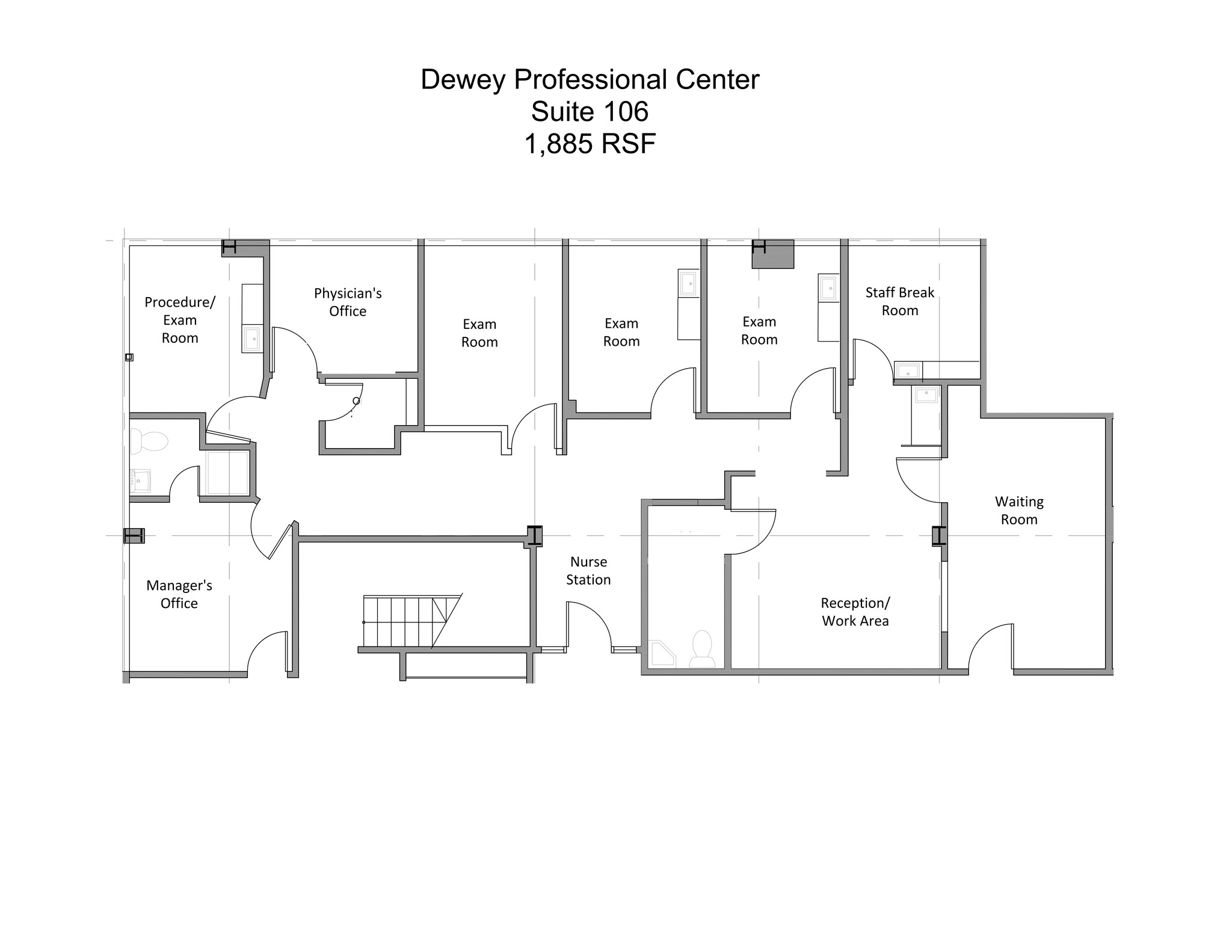 5525 Dewey Dr, Fair Oaks, CA for lease Site Plan- Image 1 of 4