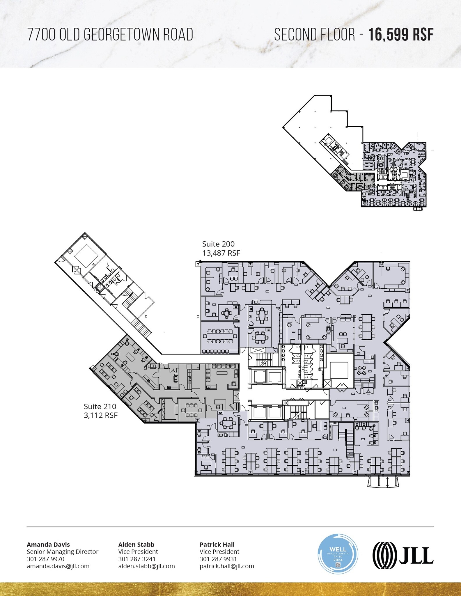 7700 Old Georgetown Rd, Bethesda, MD for lease Floor Plan- Image 1 of 1