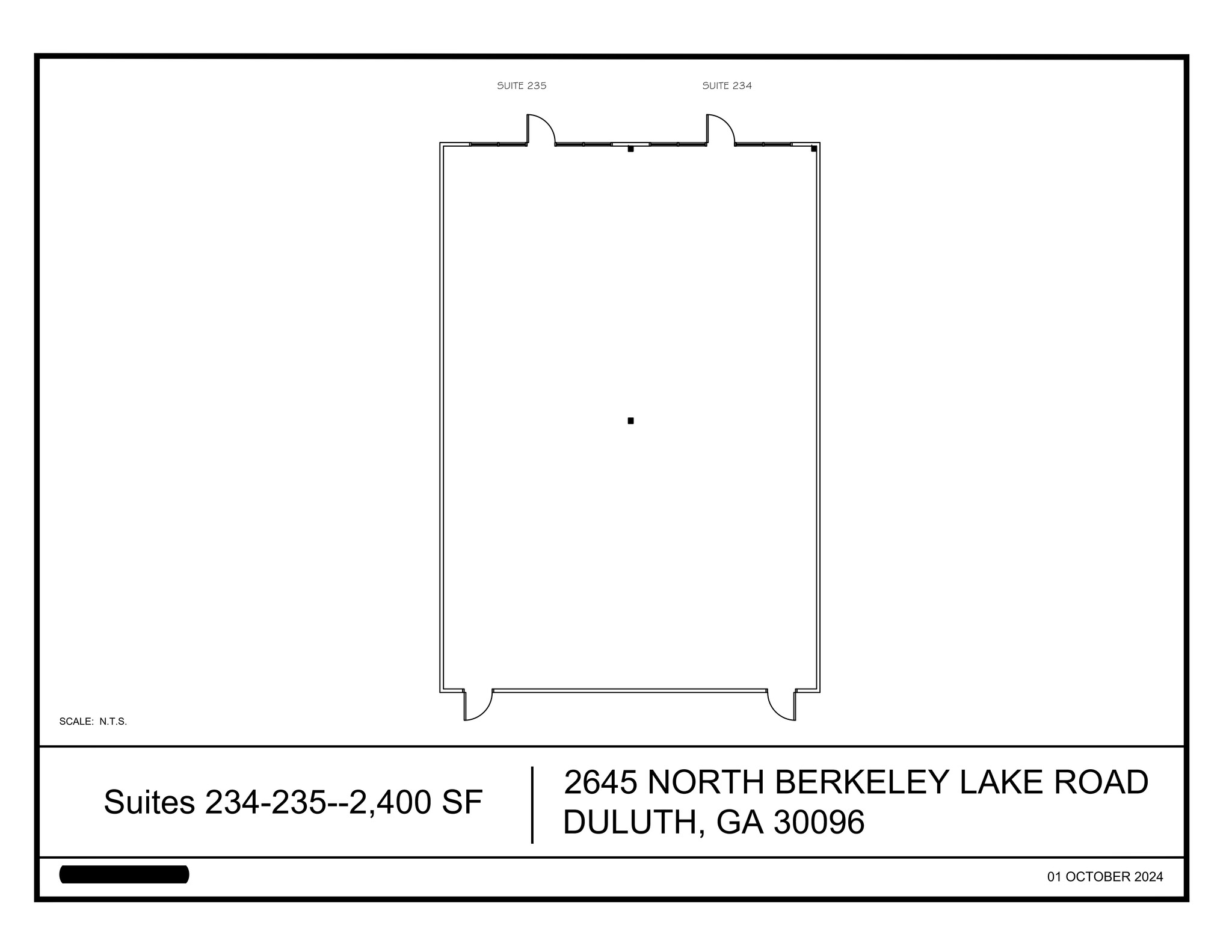 2645 N Berkeley Lake Rd, Duluth, GA for lease Site Plan- Image 1 of 1